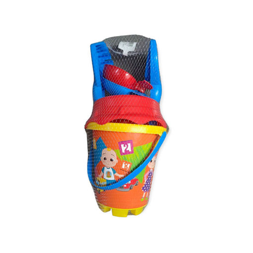 Picture of COCOMELON ROUND CASTLE BUCKET SET 18CM
